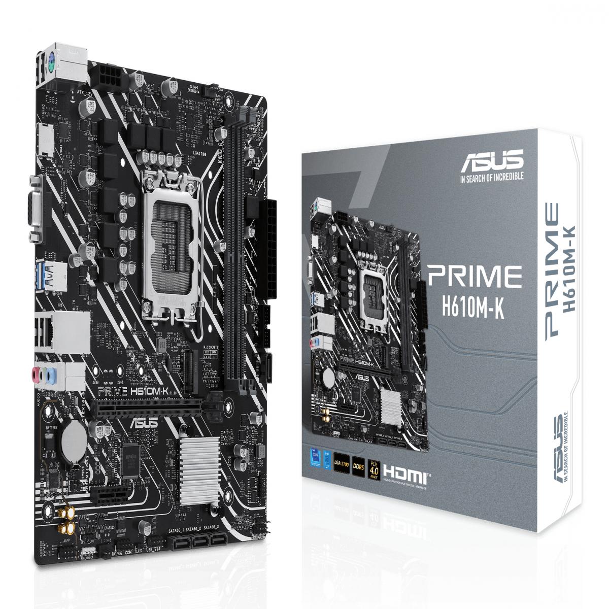 ASUS 1700 PRIME H610M-K D5 M-ATX        