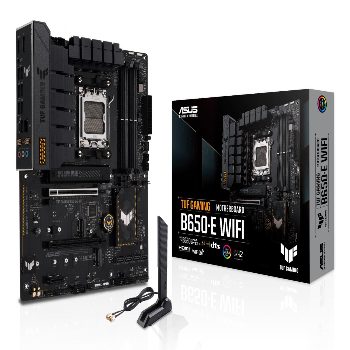 ASUS TUF GAMING B650-E WIFI AMD B650 Socket AM5 ATX