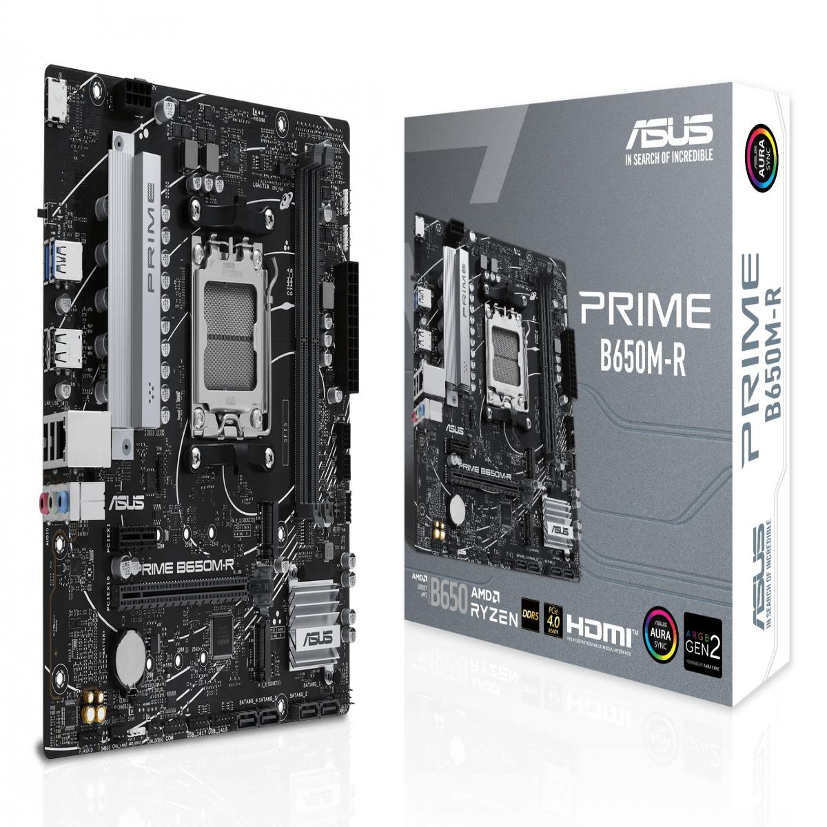 ASUS PRIME B650M-R AMD B650 Socket AM5 micro ATX