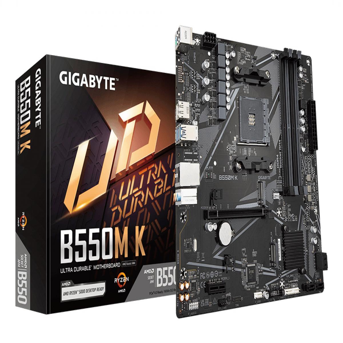 GIGABYTE AM4 B550M K DDR4 M-ATX         