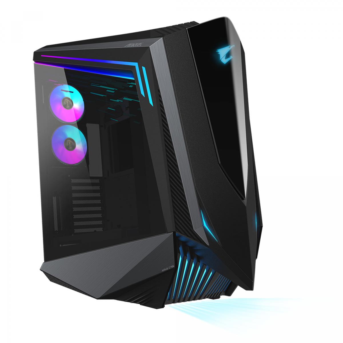 AORUS C700 GLASS FULL TOWER CASE BLACK  