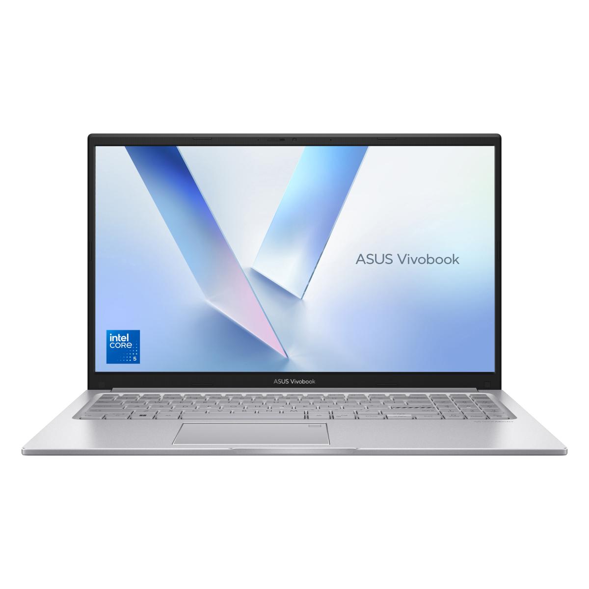 ASUS Vivobook 15 X1504VA-BQ2889W Intel Core 5 120U Laptop 39.6 cm (15.6") Full HD 16 GB DDR4-SDRAM 512 GB SSD Wi-Fi 6 (802.11ax) Windows 11 Home Silver