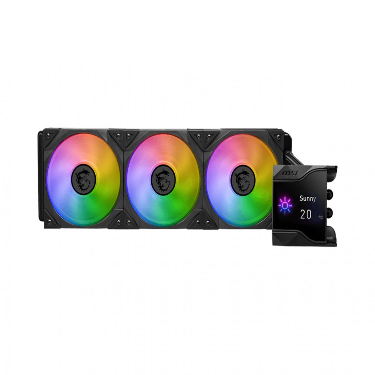 MSI MPG CORELIQUID D360 computer cooling system Processor All-in-one liquid cooler 12 cm Black 1 pc(s)