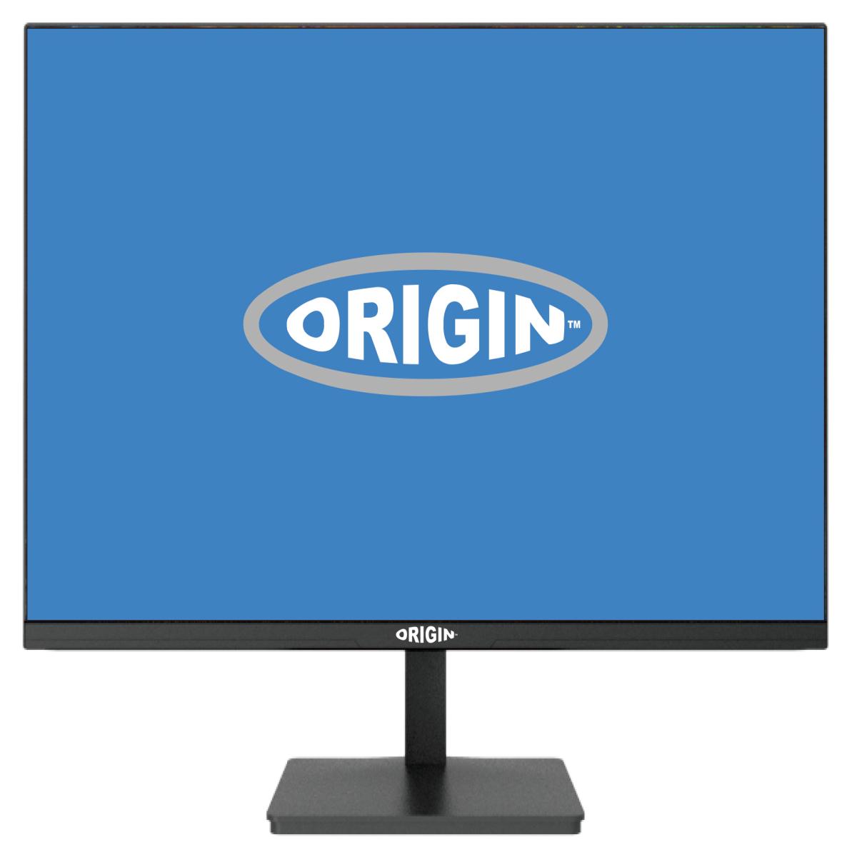 Origin Storage 24inch LED 1080p HD Monitor with VGA/HDMI/DP & Height Adjustable