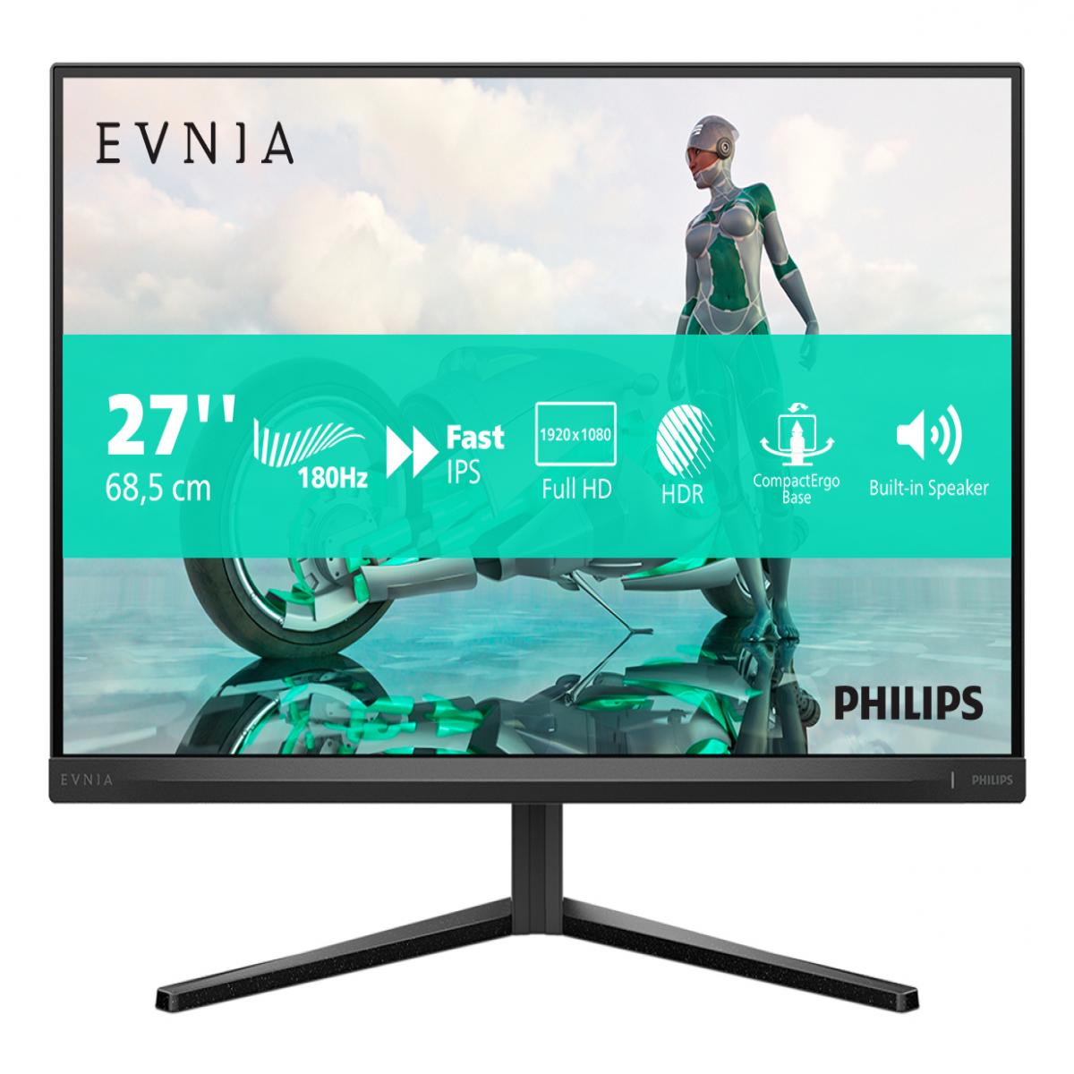 Philips Evnia 27M2N3200A/00 computer monitor 68.6 cm (27") 1920 x 1080 pixels Full HD LCD Black