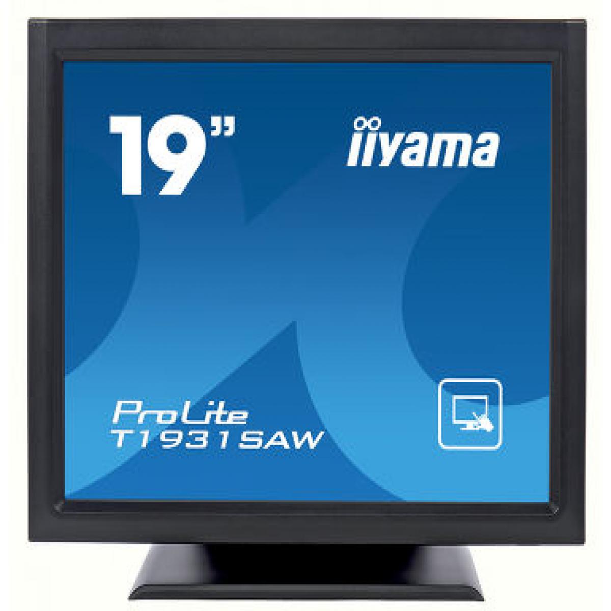 iiyama T1931SAW-B5 POS monitor 48.3 cm (19") 1280 x 1024 pixels Touchscreen