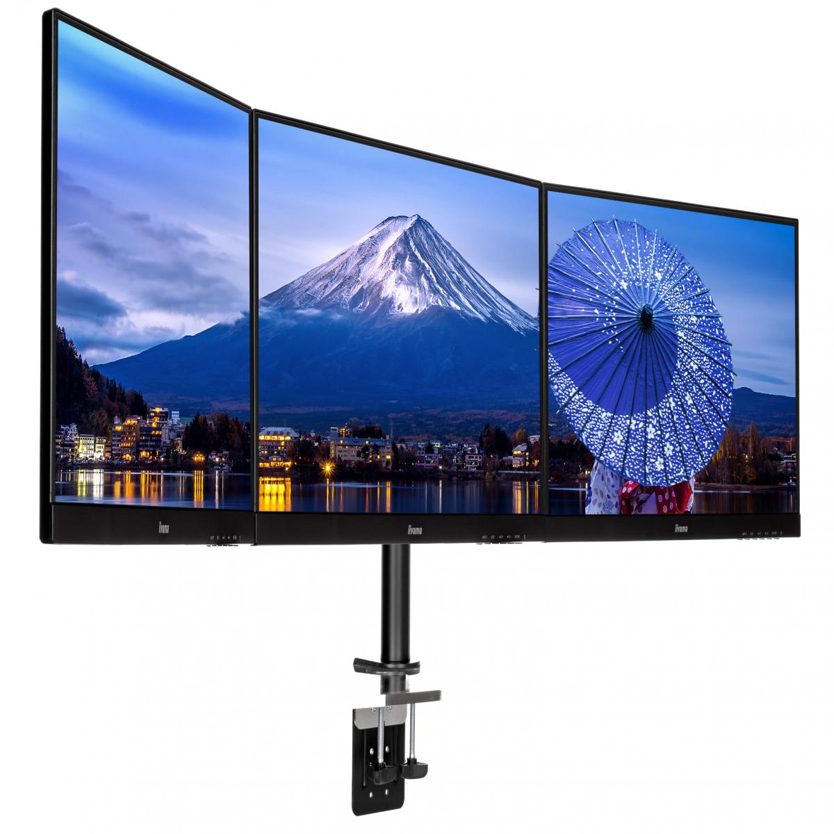 iiyama Desk Mount 68.6 cm (27") Black