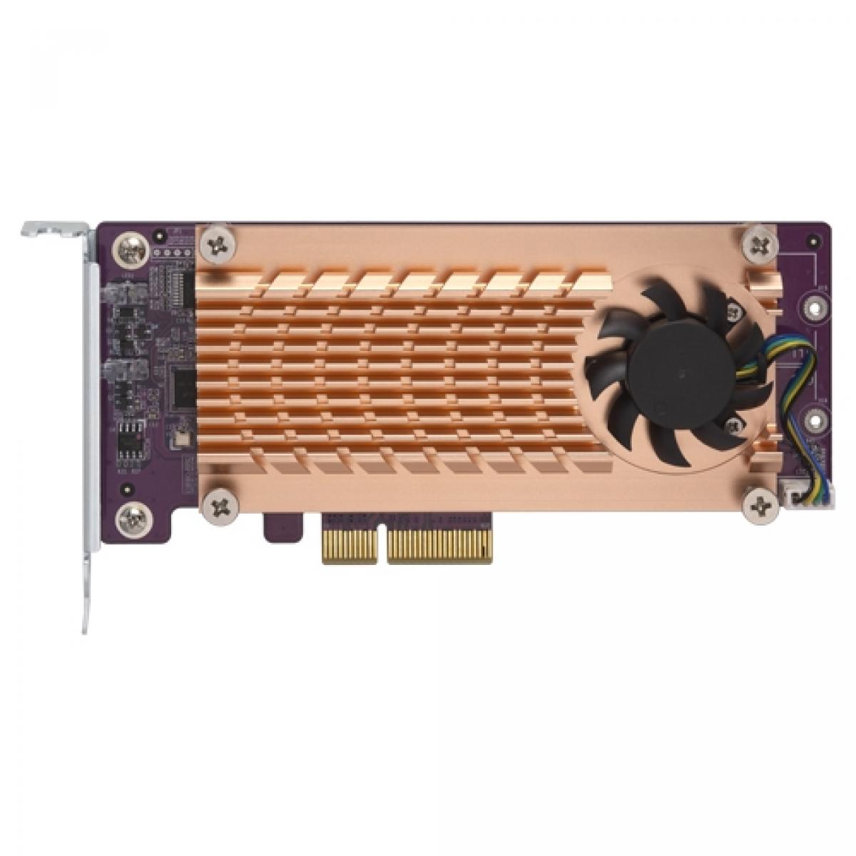 QNAP Dual M.2 22110/2280 SSD PCIe Gen2x2