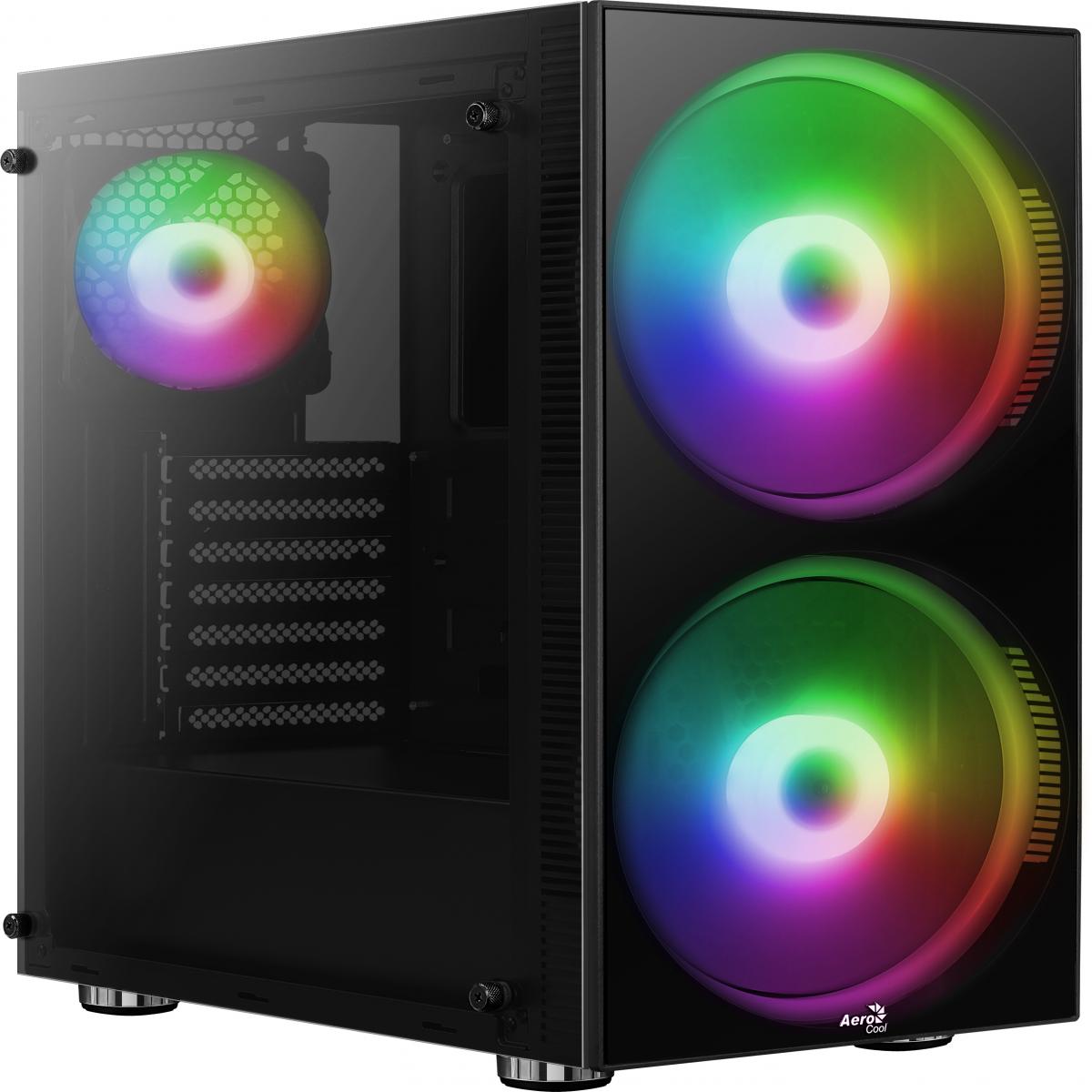 Aerocool Python Midi Tower Black