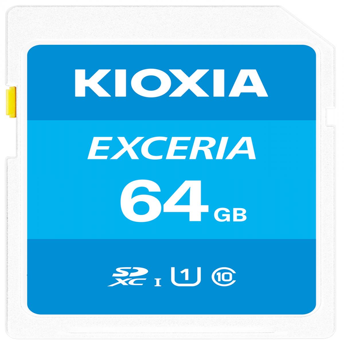 Kioxia 64GB Exceria U1 Class 10 SD card