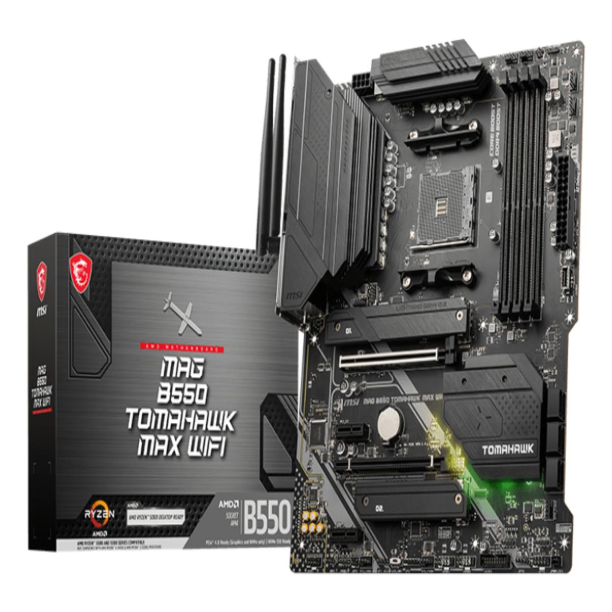 MSI MAG B550 TOMAHAWK MAX WIFI AMD B550 Socket AM4 ATX