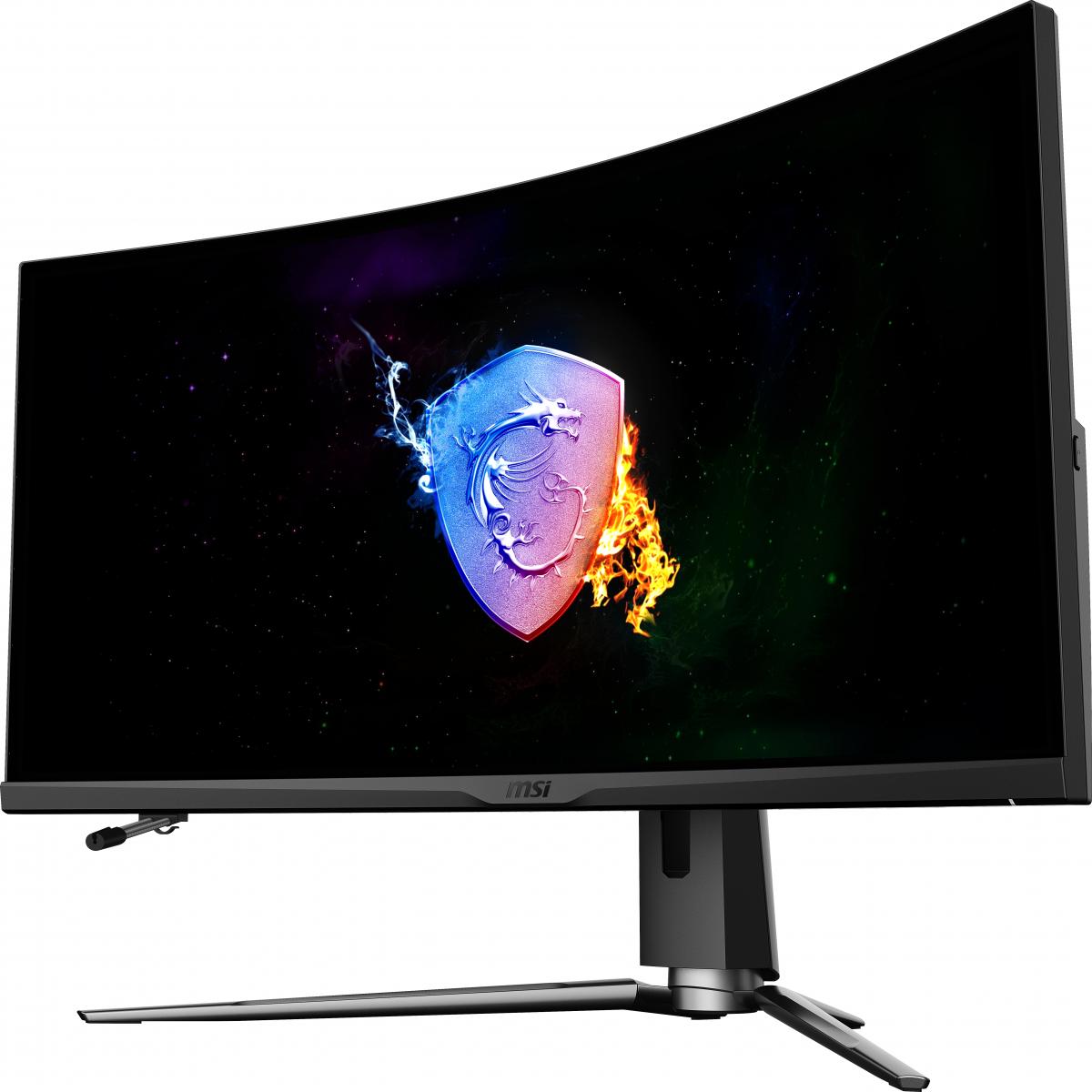 MSI MPG Artymis 343CQR computer monitor 86.4 cm (34") 3440 x 1440 pixels UltraWide Quad HD LCD Black