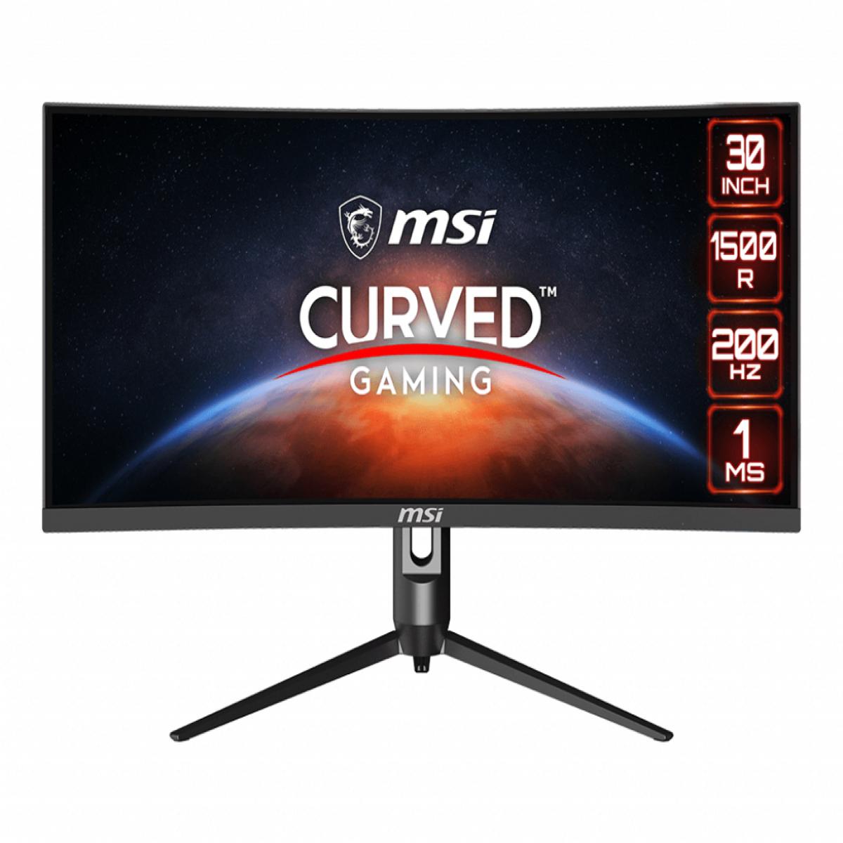 MSI Optix MAG301CR2 computer monitor 74.9 cm (29.5") 2560 x 1080 pixels WFHD LCD Black
