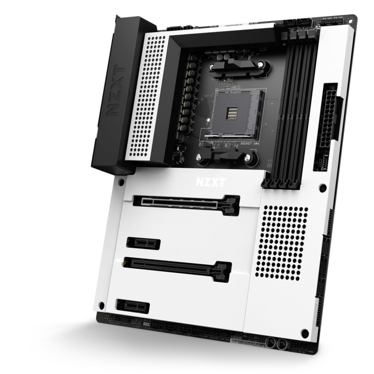NZXT N7 B550 ATX White Motherboard