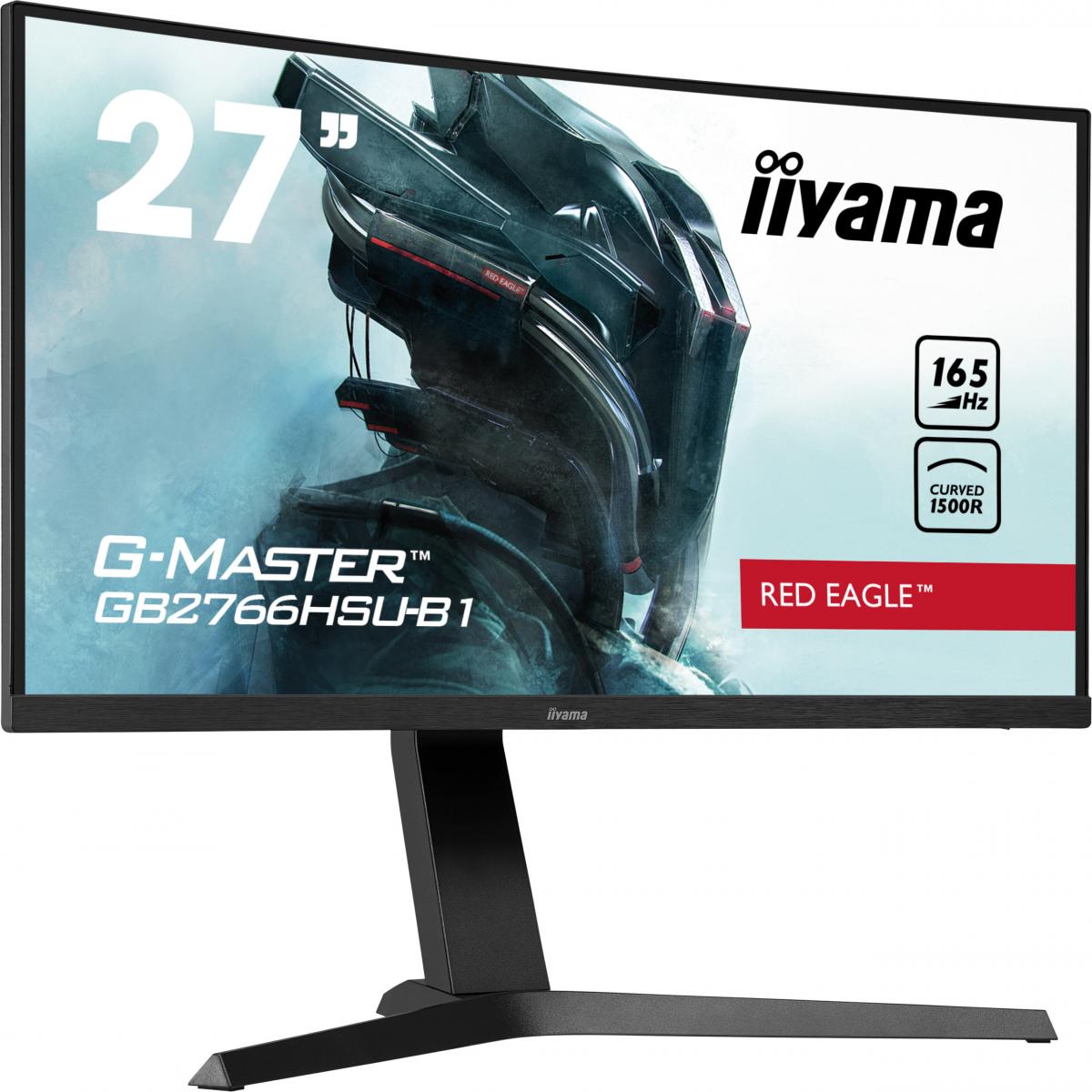 iiyama G-MASTER GB2766HSU-B1 computer monitor 68.6 cm (27") 1920 x 1080 pixels Full HD LED Black
