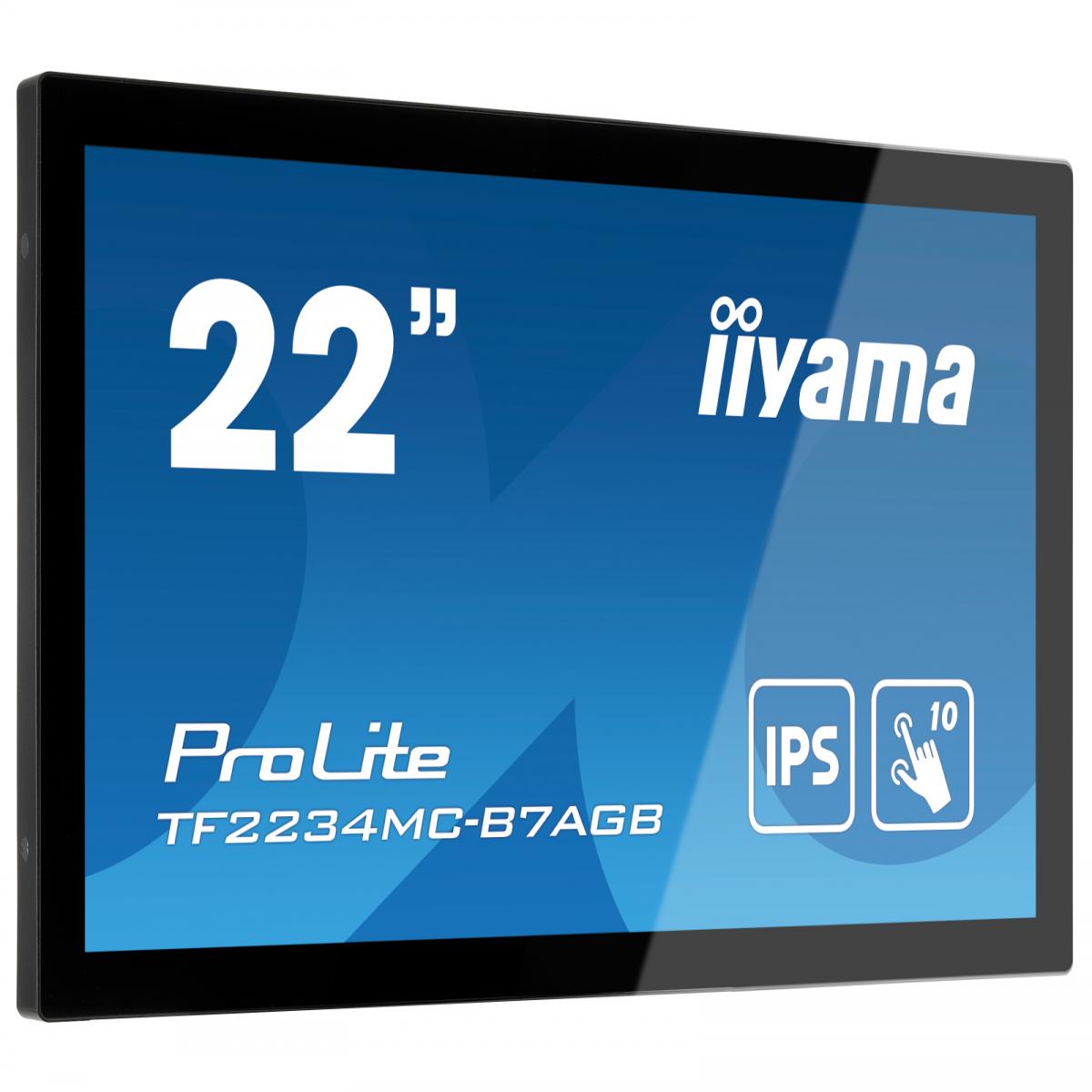 iiyama ProLite TF2234MC-B7AGB computer monitor 54.6 cm (21.5") 1920 x 1080 pixels Full HD LED Touchscreen Multi-user Black