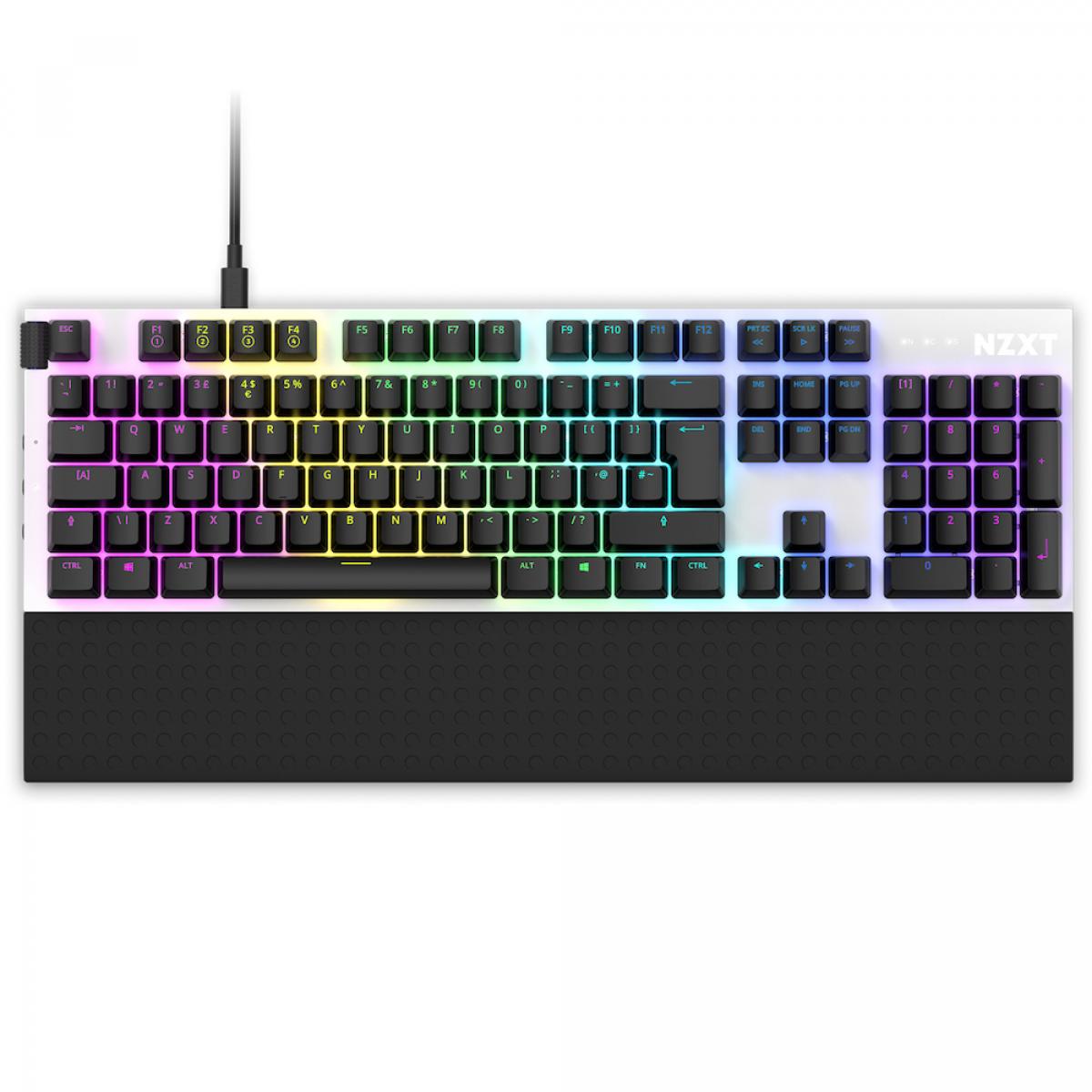 NZXT Function FULL Keyboard White