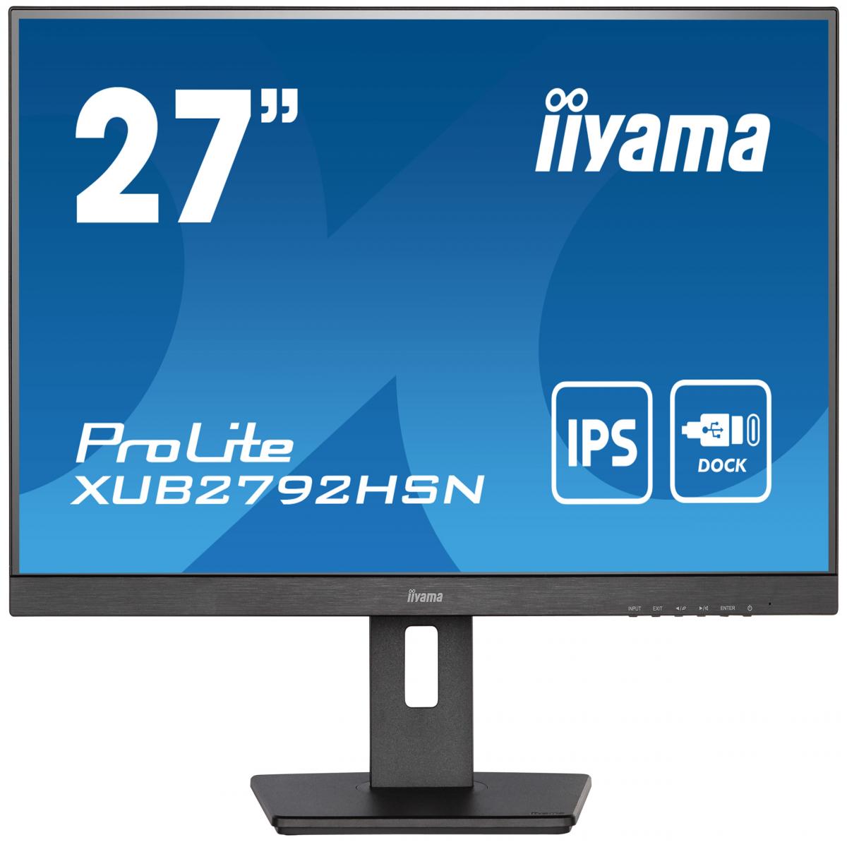 iiyama ProLite XUB2792HSN-B5 (EOL) computer monitor 68.6 cm (27") 1920 x 1080 pixels Full HD LED Black