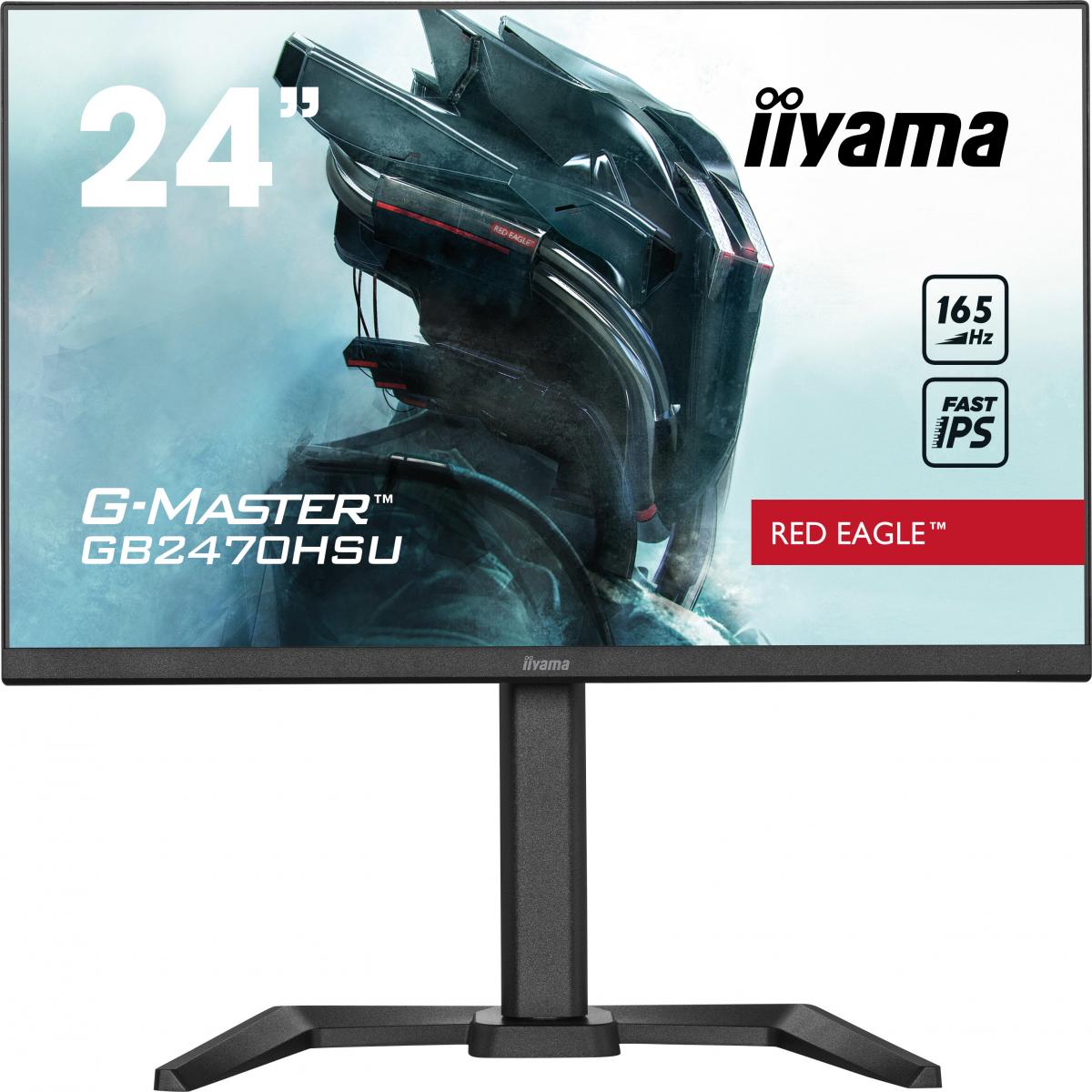 iiyama G-MASTER GB2470HSU-B5 computer monitor 61 cm (24") 1920 x 1080 pixels Full HD LED Black
