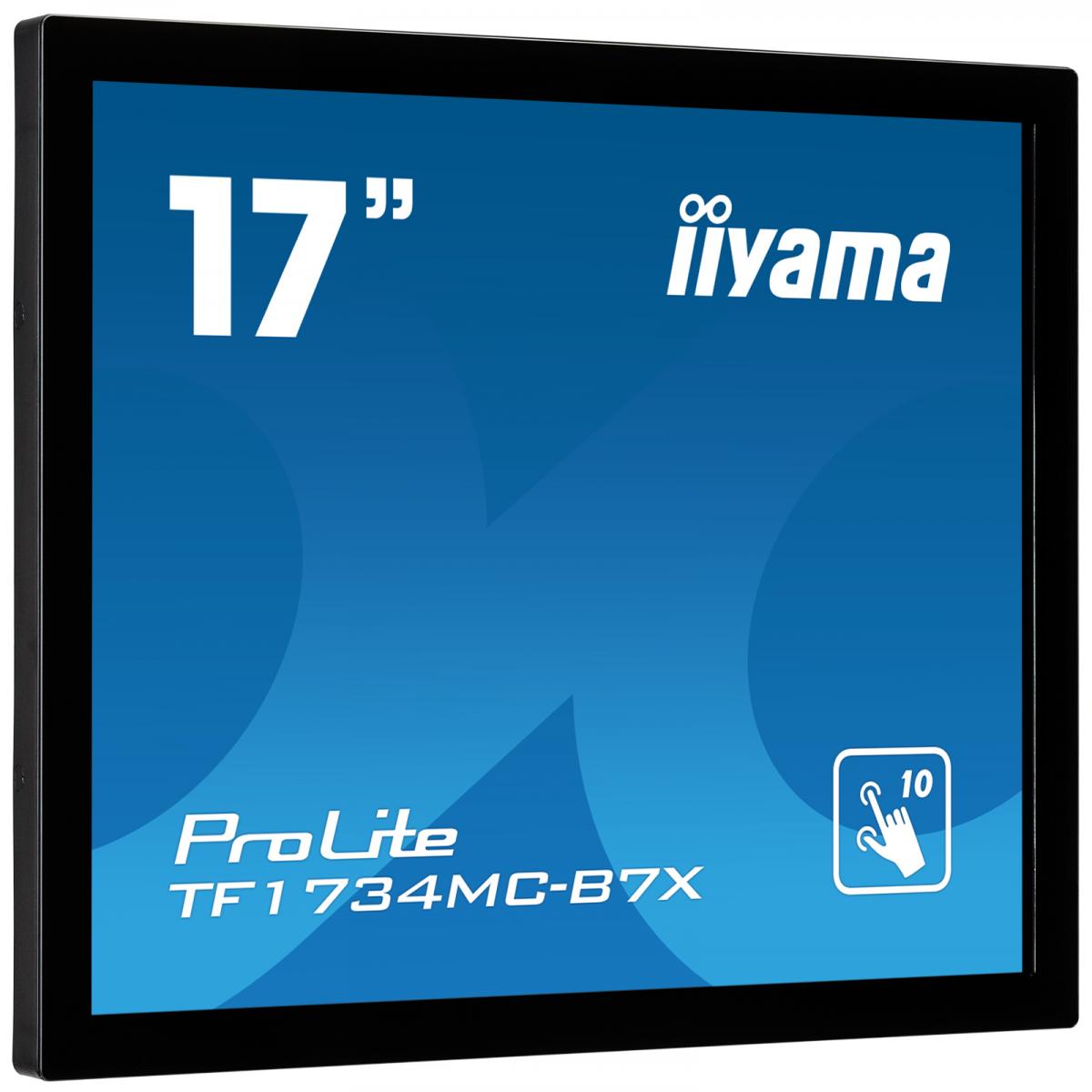iiyama TF1734MC-B7X computer monitor 43.2 cm (17") 1280 x 1024 pixels SXGA LED Touchscreen Black