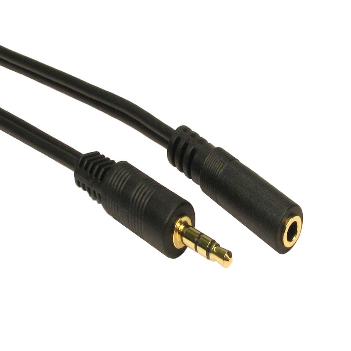 CDL 5m 3.5mm Stereo Ext - Black