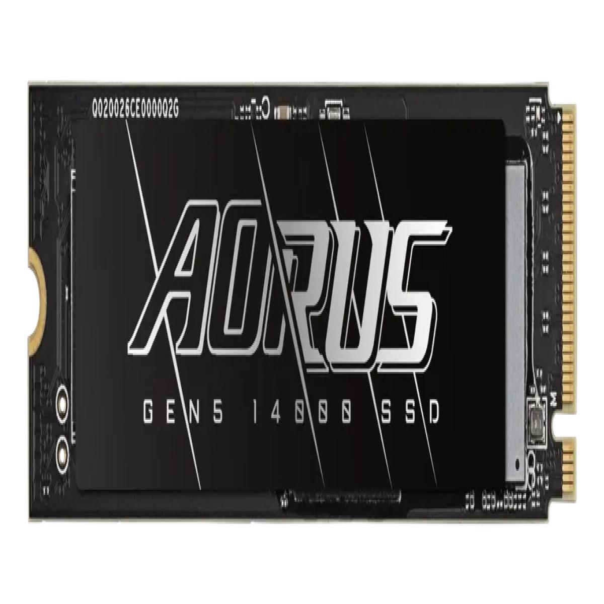 GIGABYTE AORUS Gen5 14000 SSD 2 TB M.2 PCI Express 5.0 NVMe 3D TLC NAND