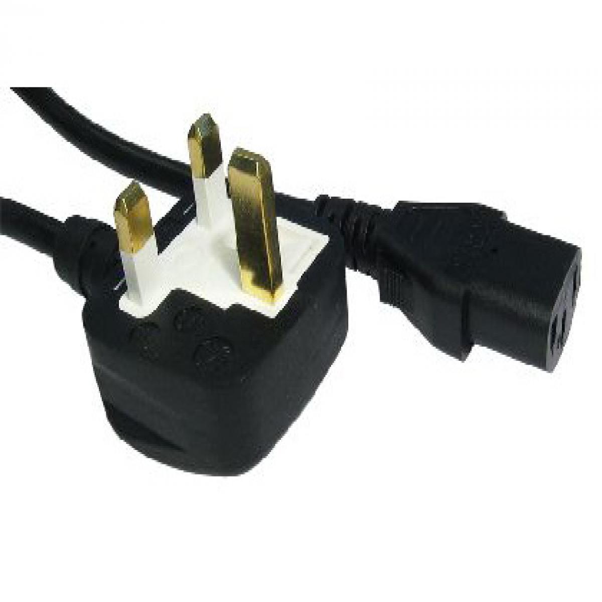 CDL 10m UK Plug to C13 - Black