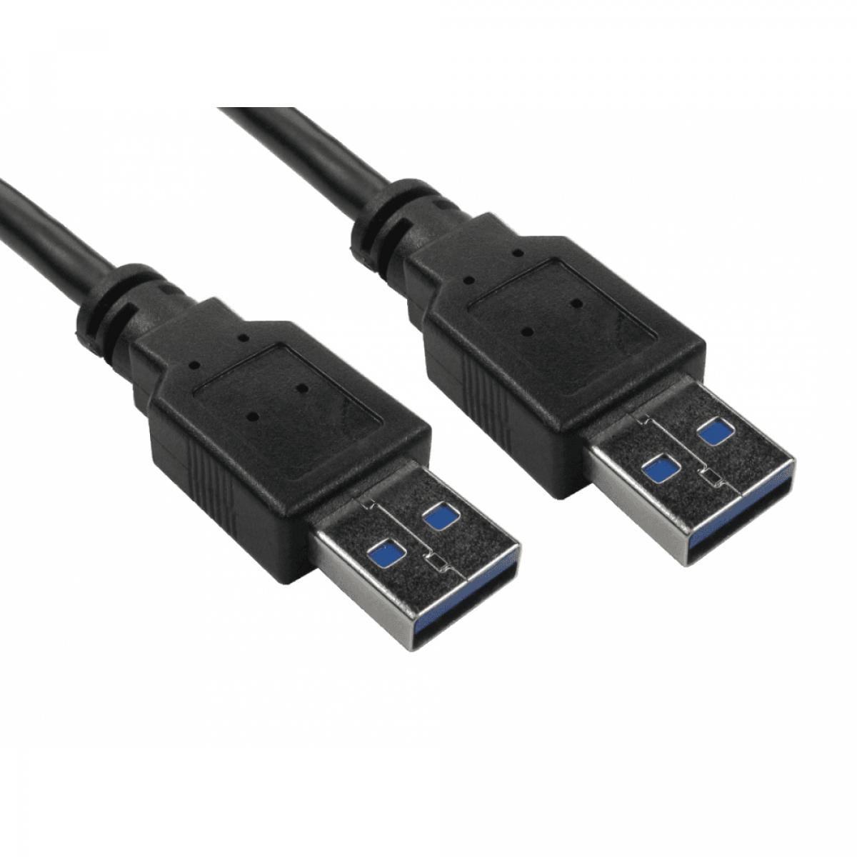 CDL 1mtr USB 3.0 A M - A M Black
