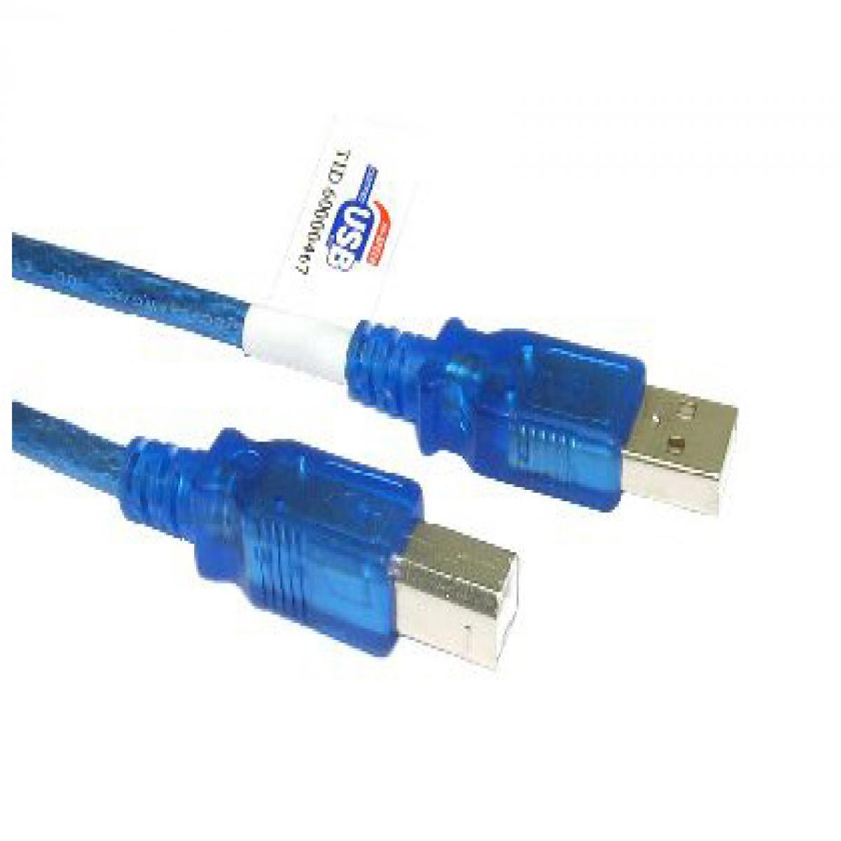 CDL 2MTR USB 2.0 A M - B M BLUE