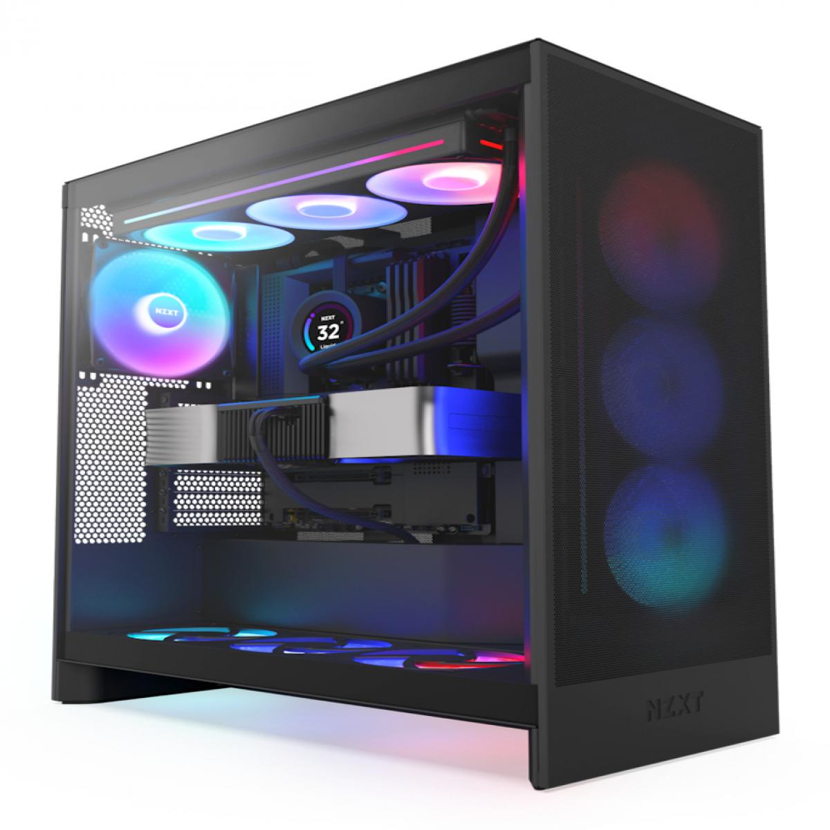 NZXT H7 Flow RGB (2024) Mid-Tower Black