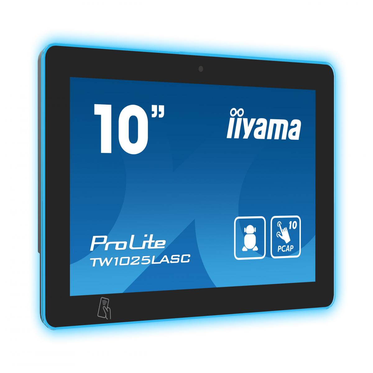 iiyama TW1025LASC-B1PNR computer monitor 25.6 cm (10.1") 1280 x 800 pixels LED Touchscreen