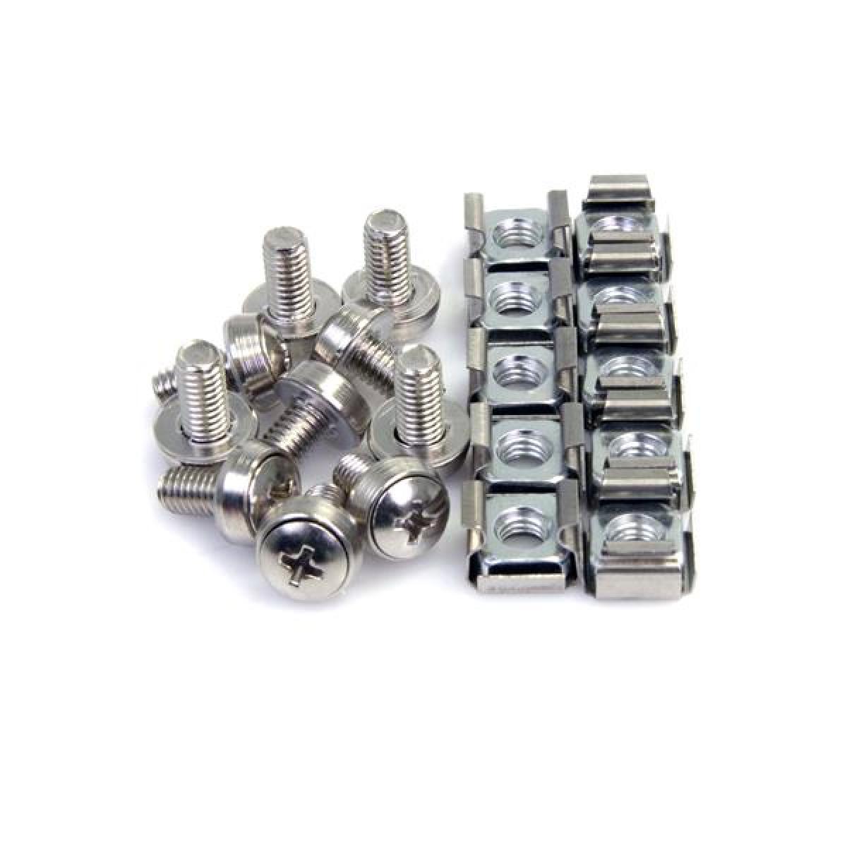 StarTech.com M6 Cage Nuts & Screws