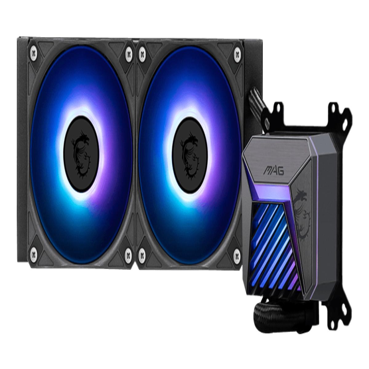 MSI MAG Coreliquid A15 240 Motherboard, Processor All-in-one liquid cooler 12 cm Black 1 pc(s)