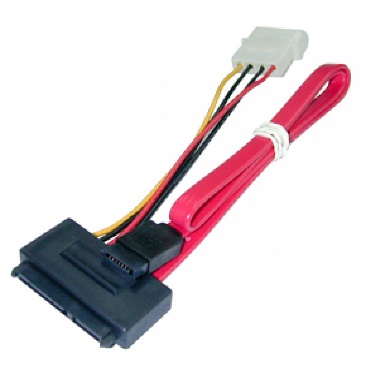 Lindy Internal SATA, 0.70m SATA cable 0.7 m Red