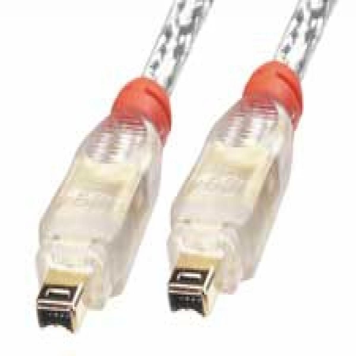 Lindy 15m Firewire Transparent