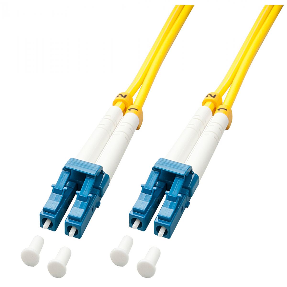 Lindy 20m LC-LC OS2 9/125 Fibre Optic Patch Cable