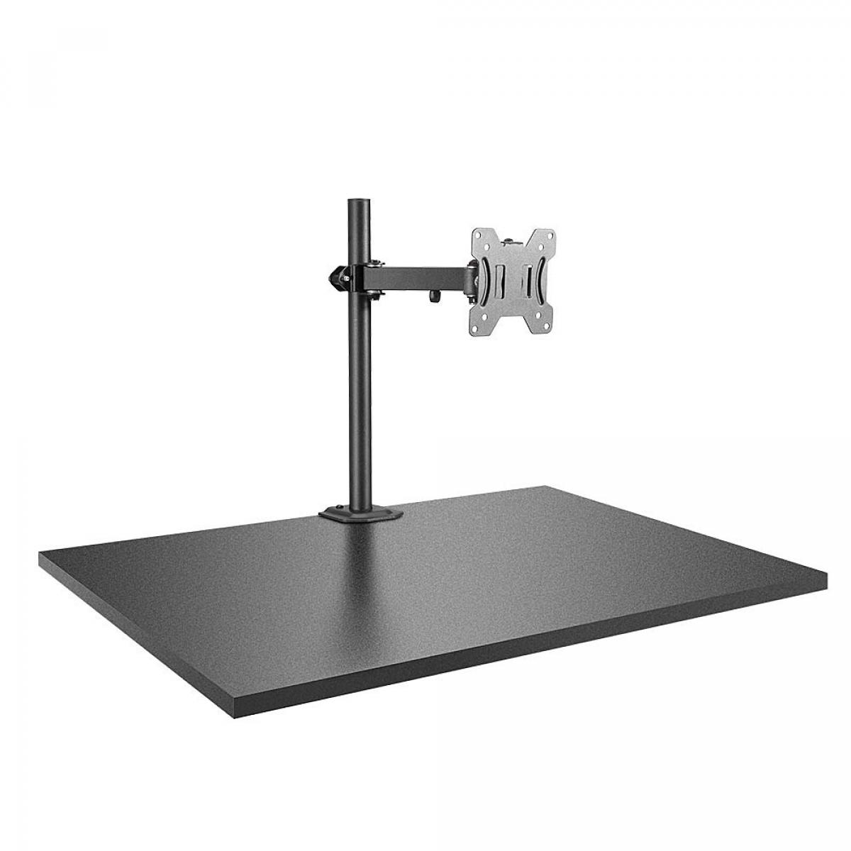 Lindy Single Display Bracket with Pole and Desk Clamp