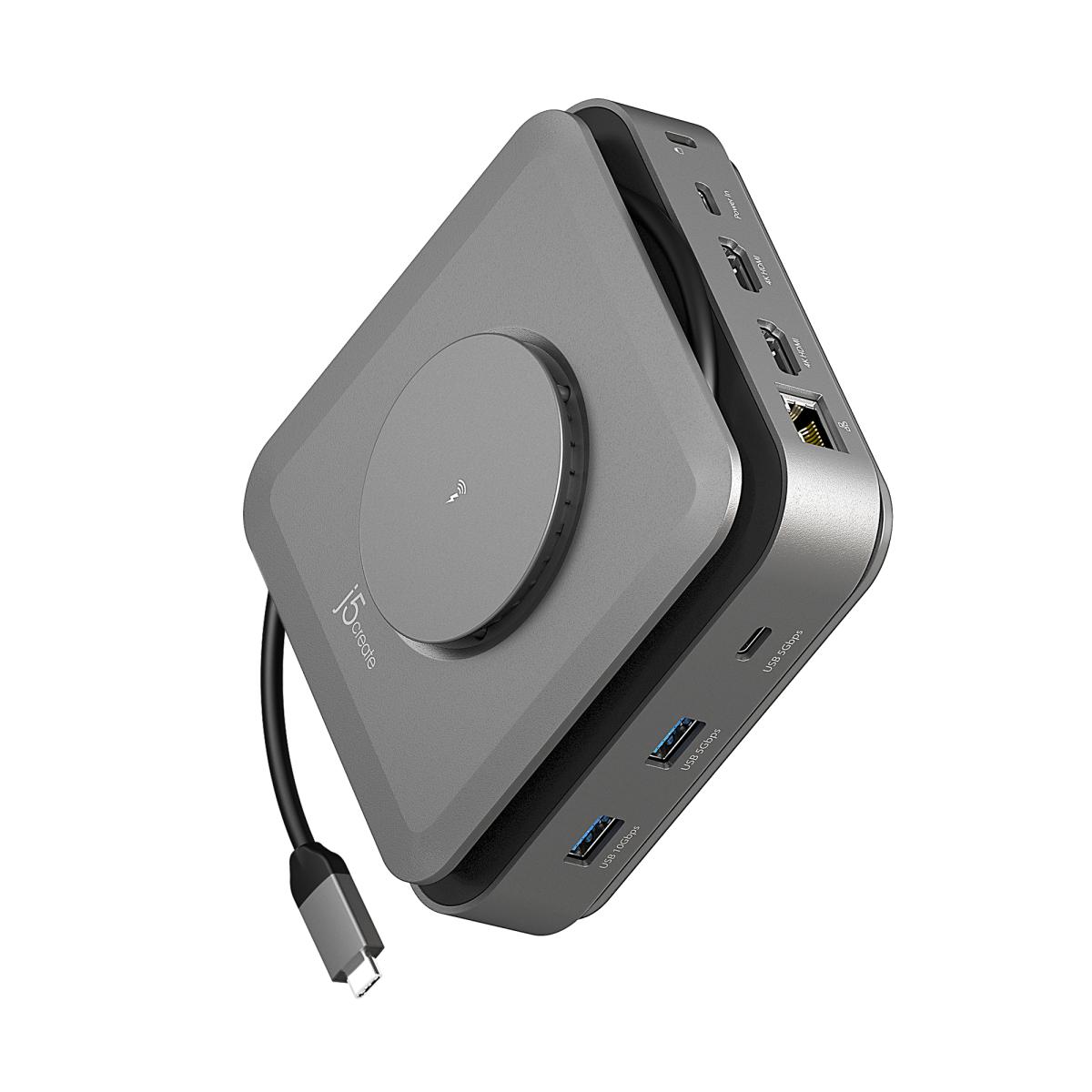 j5create JCD3199 USB-C® Dock Dual 4K HDMI™, Space Grey