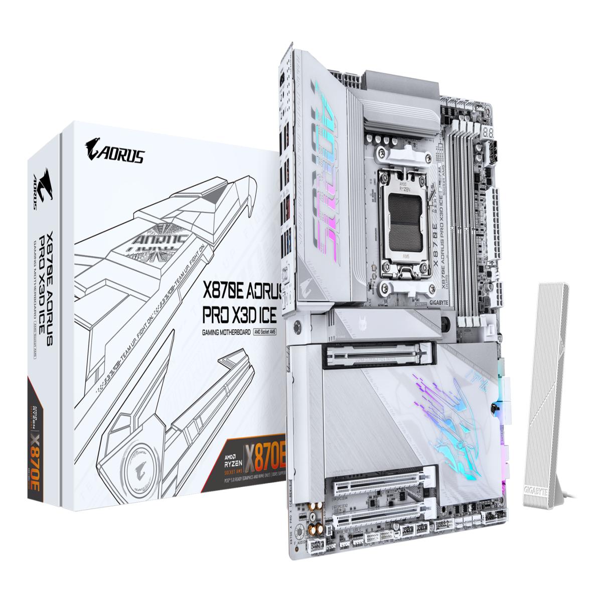GIGABYTE X870E AORUS PRO X3D ICE