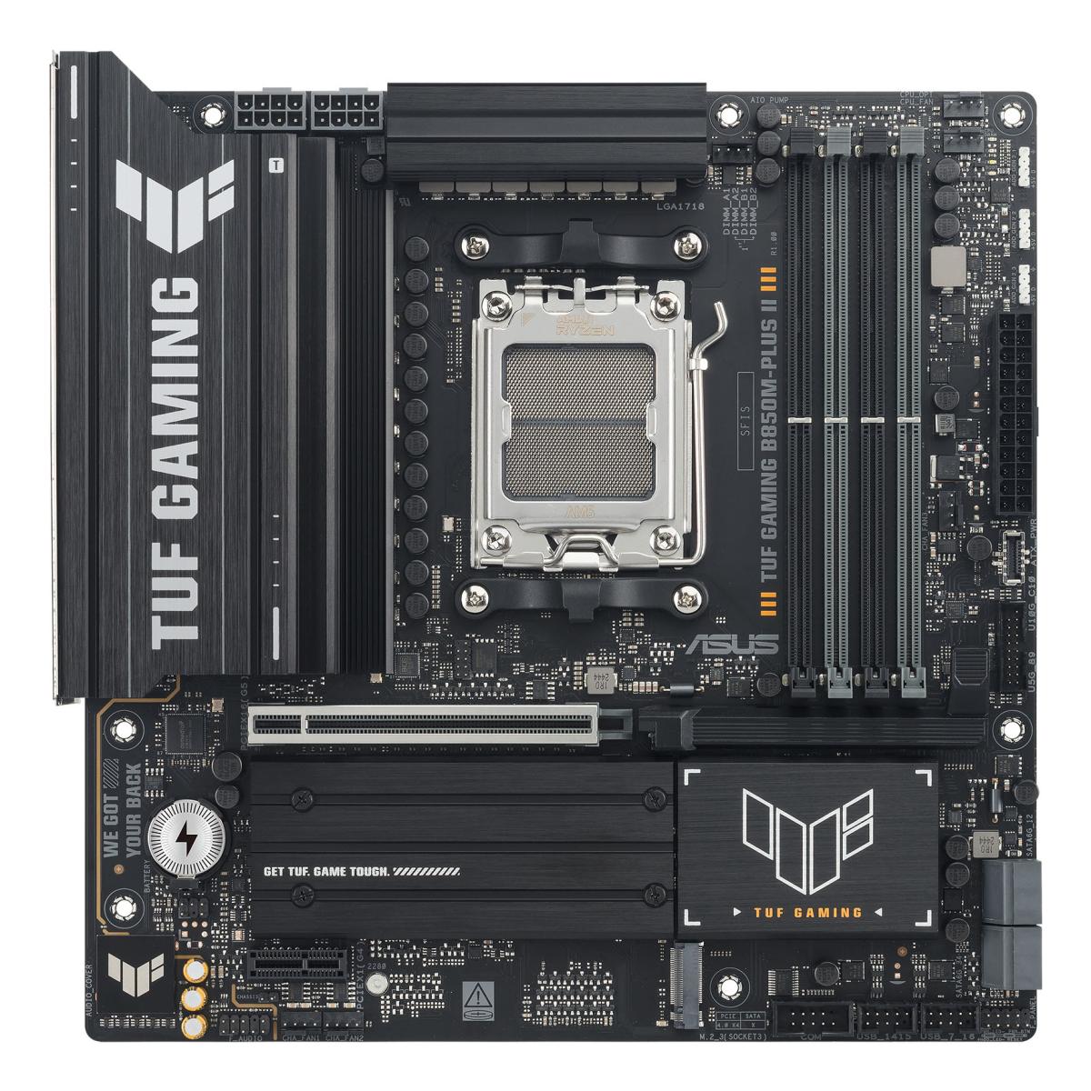 ASUS TUF GAMING B850M-PLUS II AMD B850 Socket AM5 micro ATX