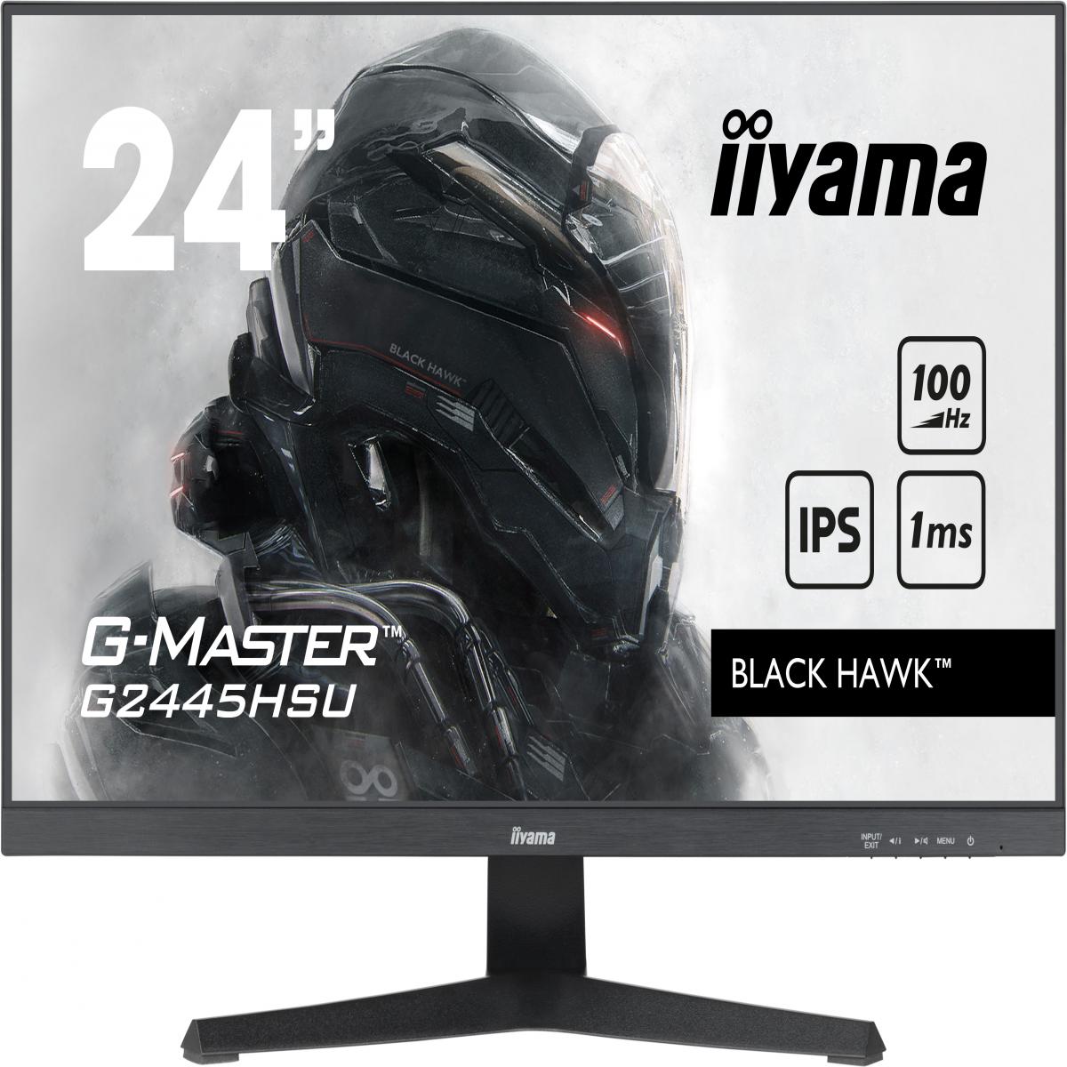 iiyama G-MASTER G2445HSU-B1 computer monitor 61 cm (24") 1920 x 1080 pixels Full HD LED Black