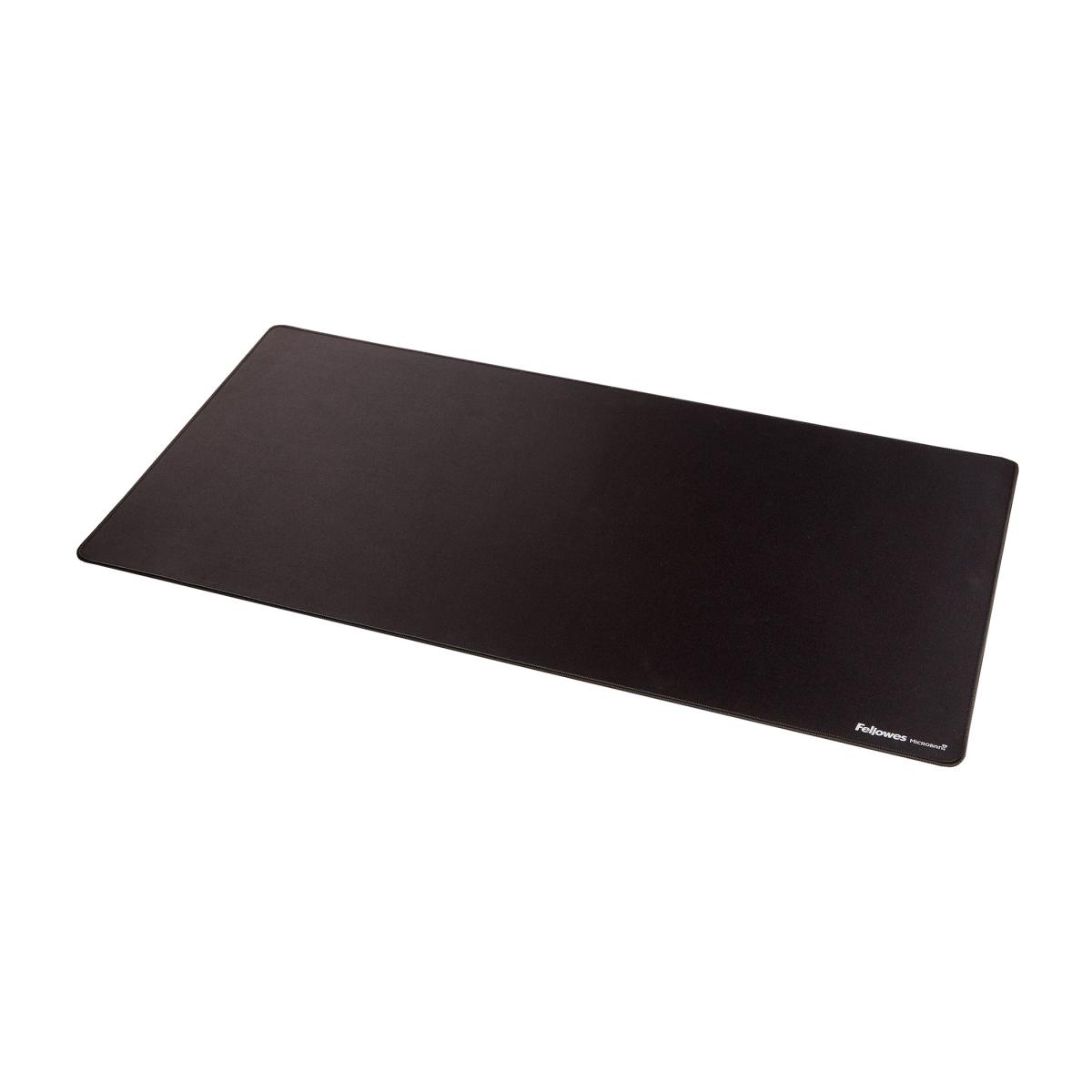 Fellowes Computer Desk Mat with Non-Slip Base Breyta Desk Mat with Antibacterial Protection Black
