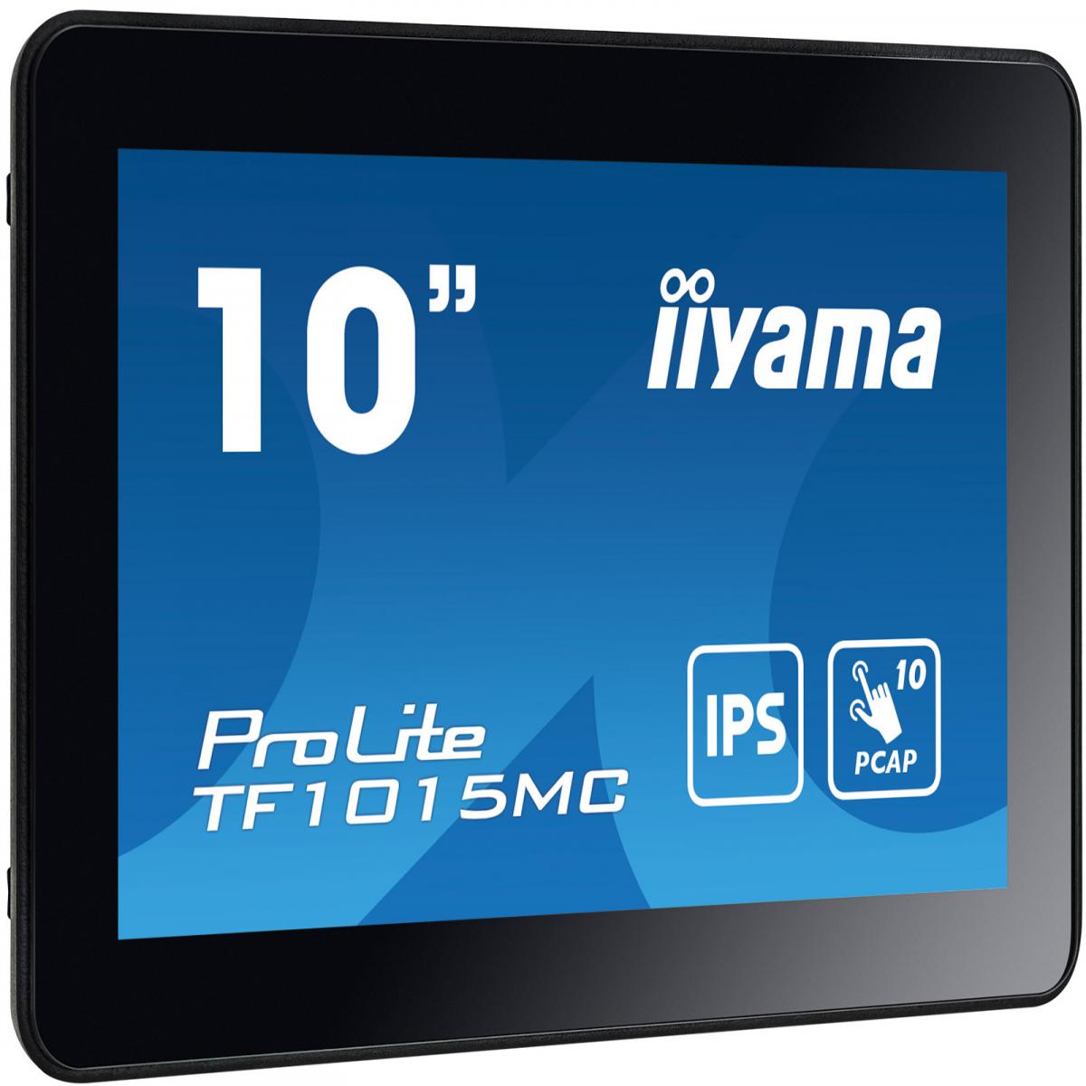 iiyama TF1015MC-B3 computer monitor 25.6 cm (10.1") 1280 x 800 pixels HD LED Touchscreen Black