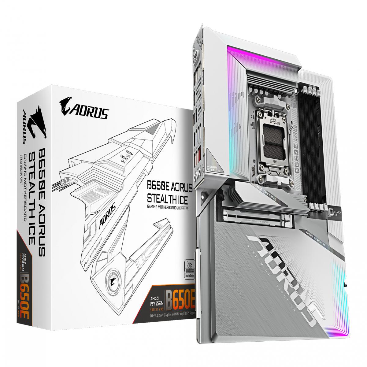 AORUS AM5 B650E AORUS STEALTH ICE       