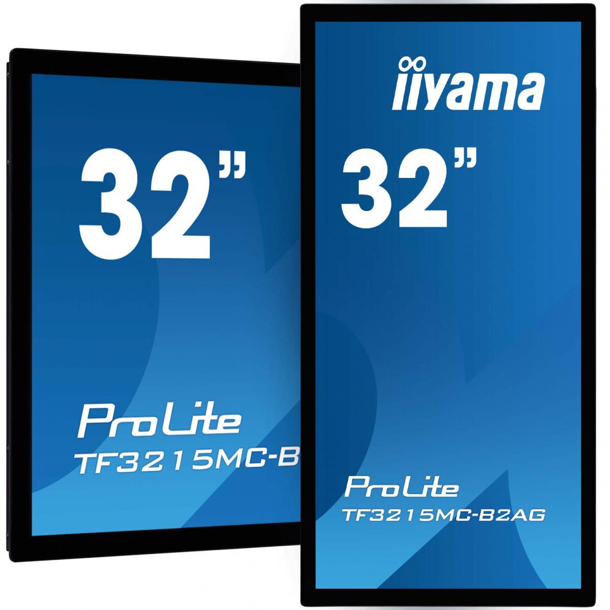 iiyama ProLite TF3215MC-B2AG computer monitor 80 cm (31.5") 1920 x 1080 pixels Full HD LED Touchscreen Kiosk Black