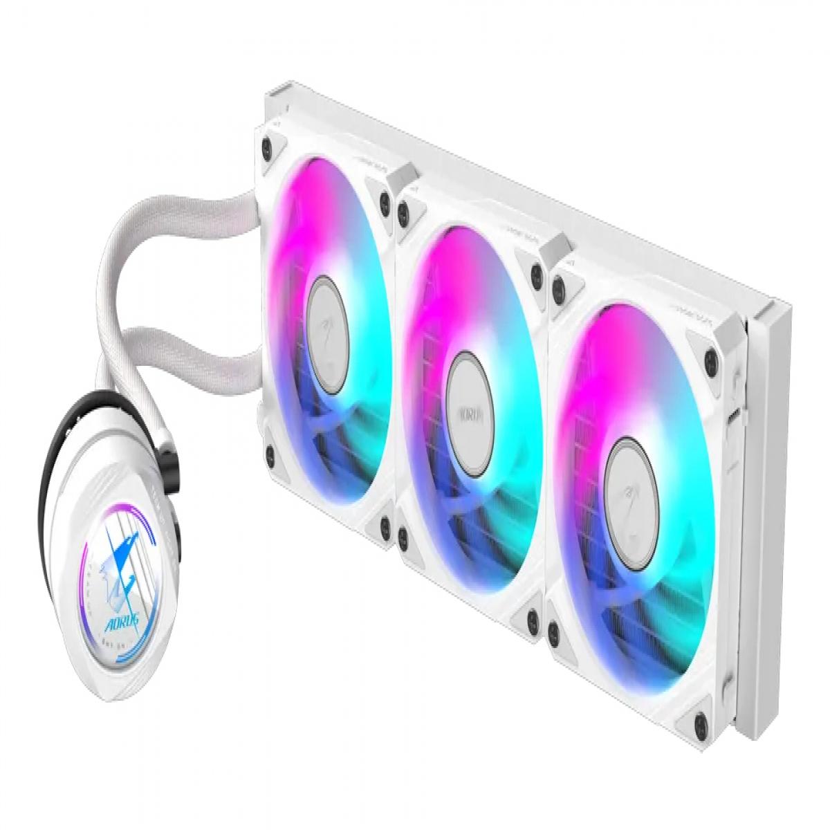 GIGABYTE WATERFORCE II 360 Motherboard All-in-one liquid cooler 12 cm White 1 pc(s)