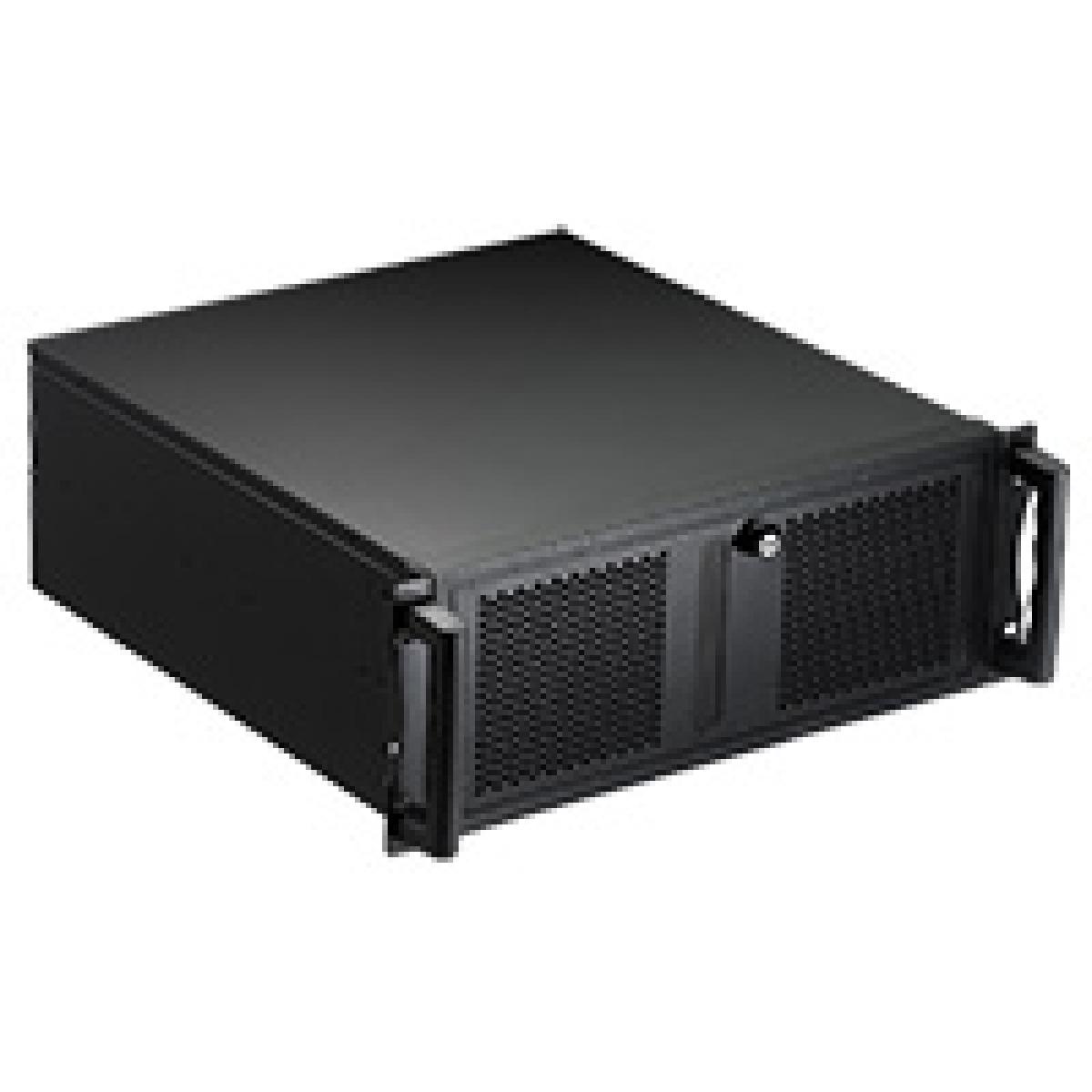 Codegen 4U Rackmount 500mm Deep V2 Butterfly Lock 2 x 80mm  1 x 120mm Fans inc.