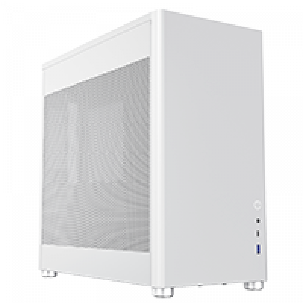 GameMax Meshbox White Gaming Cube ATX Modular Gaming PC Case Dual Mesh Side Panels USB3.0 - Type C