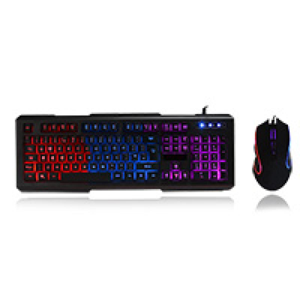 CiT Avenger Illuminated keyboard & Mouse 3 Colour