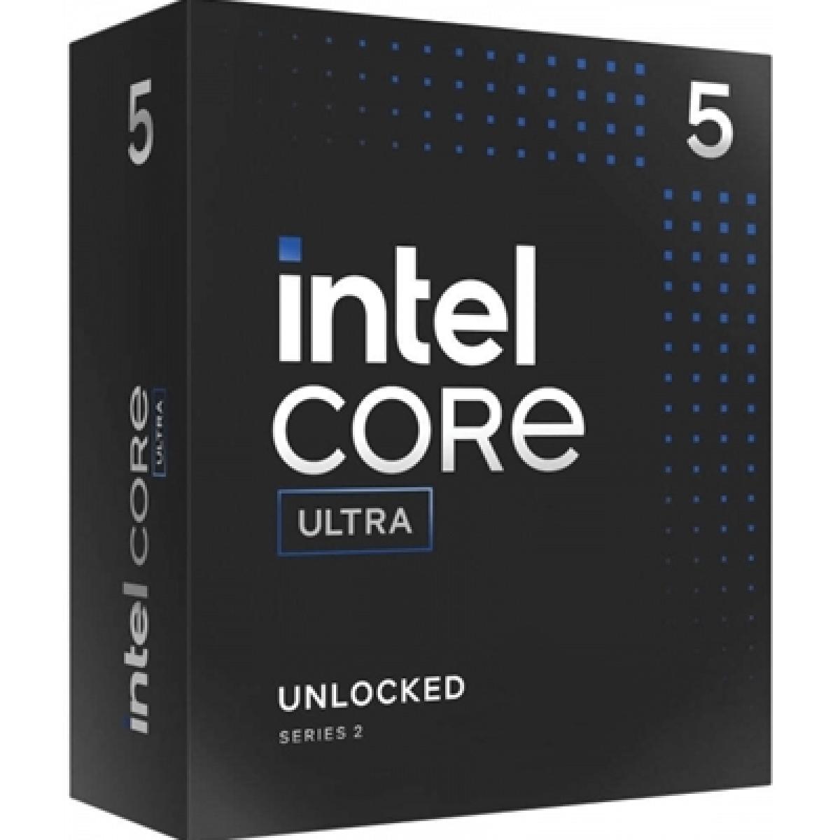 Intel Core Ultra 5 245KF 14 Core Processor, 14 Threads, 3.6GHz up to 5.2GHz, LGA 1851 Arrow Lake Processor, 24MB Cache,125w, 159w Maximum Turbo Power, No Graphics, No Cooler